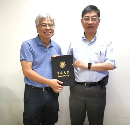 本系禮聘中央研究院院士 李定國教授為榮譽講座教授